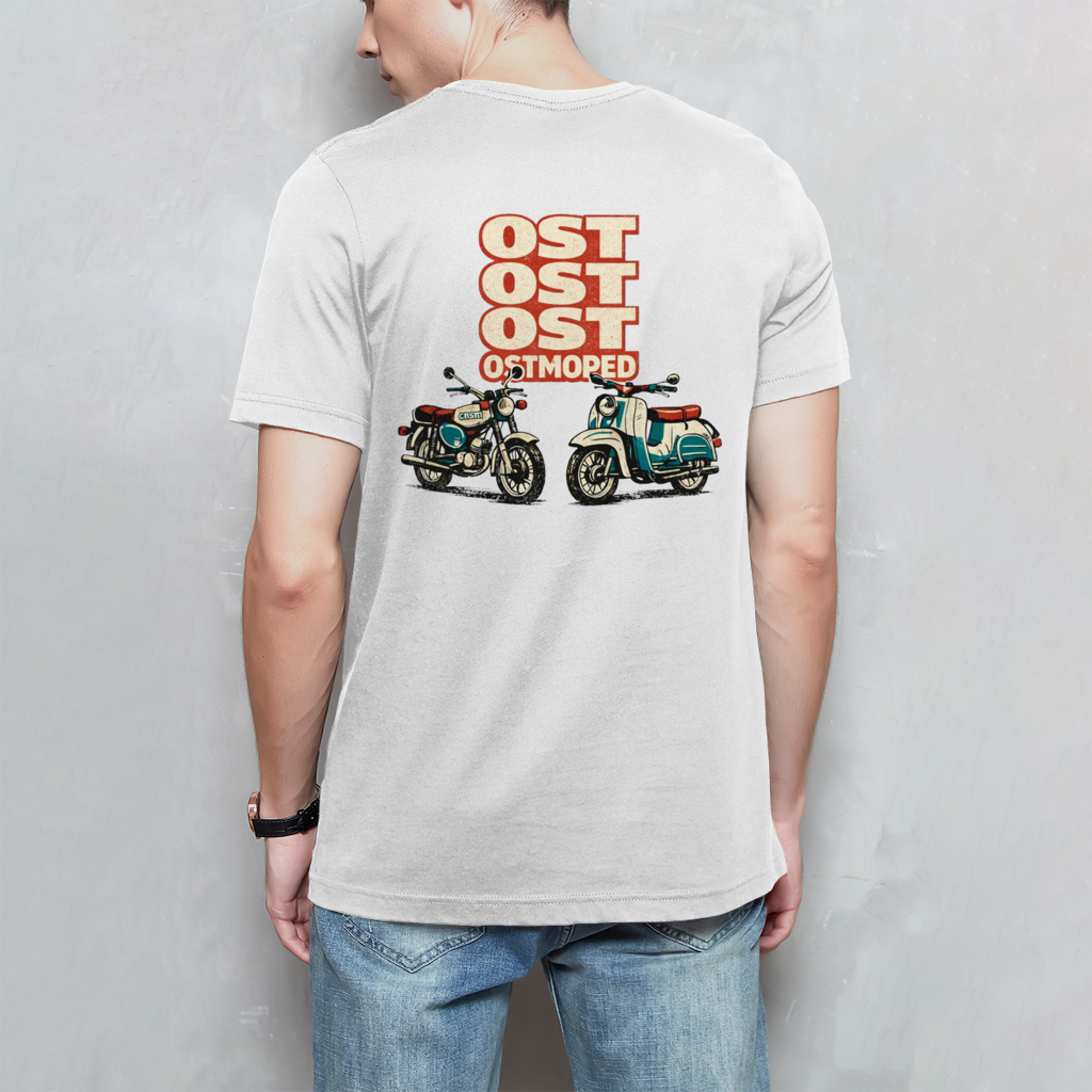 Damen T-Shirt OST OST OST OSTMOPED – Retro Simson Design