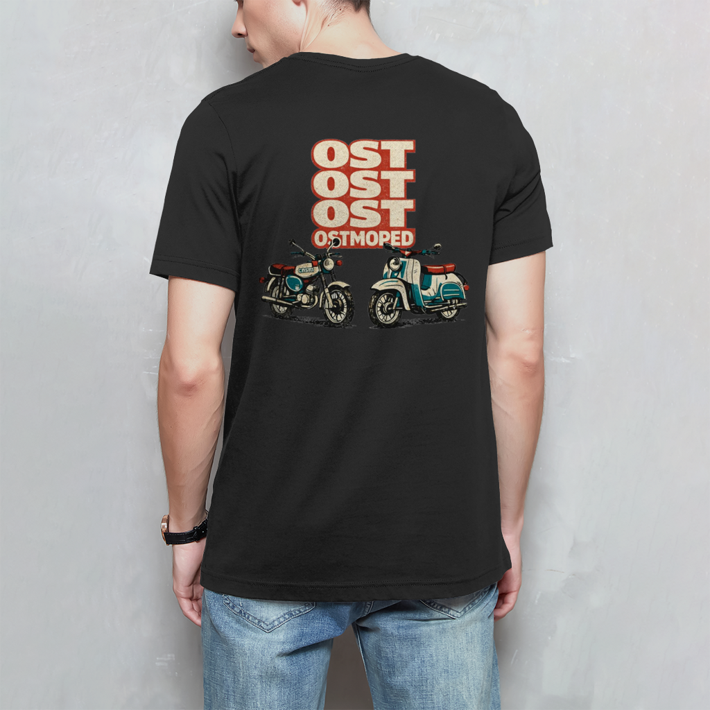 Damen T-Shirt OST OST OST OSTMOPED – Retro Simson Design
