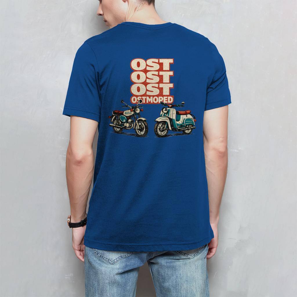 Damen T-Shirt OST OST OST OSTMOPED – Retro Simson Design