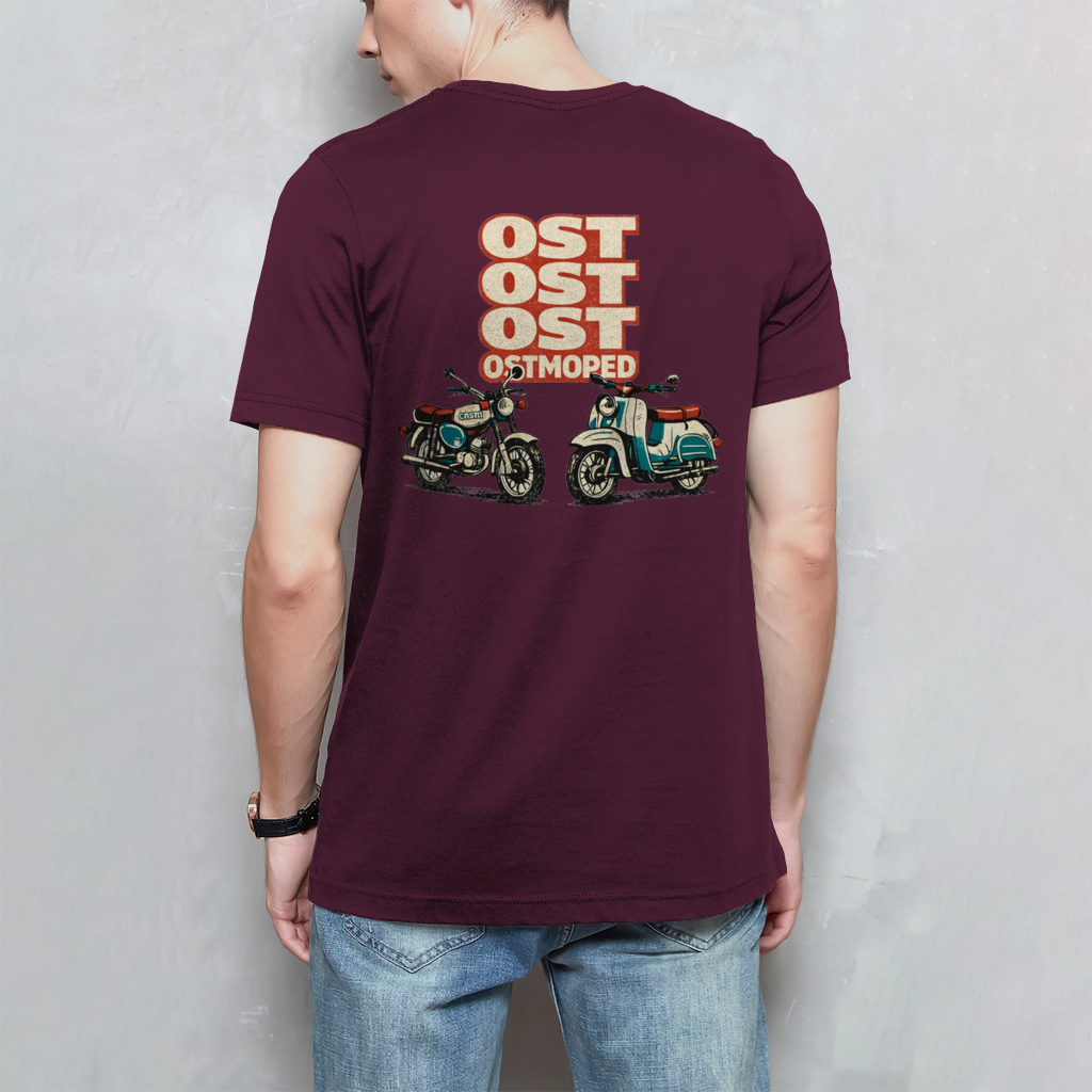Damen T-Shirt OST OST OST OSTMOPED – Retro Simson Design