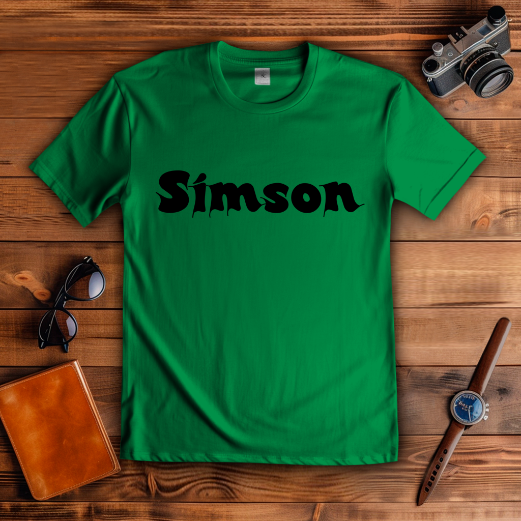 Herren T-Shirt Zwei Hände, zwei Takte – Simson-Beat