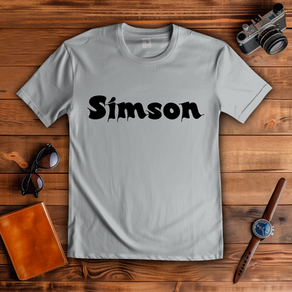 Herren T-Shirt Zwei Hände, zwei Takte – Simson-Beat