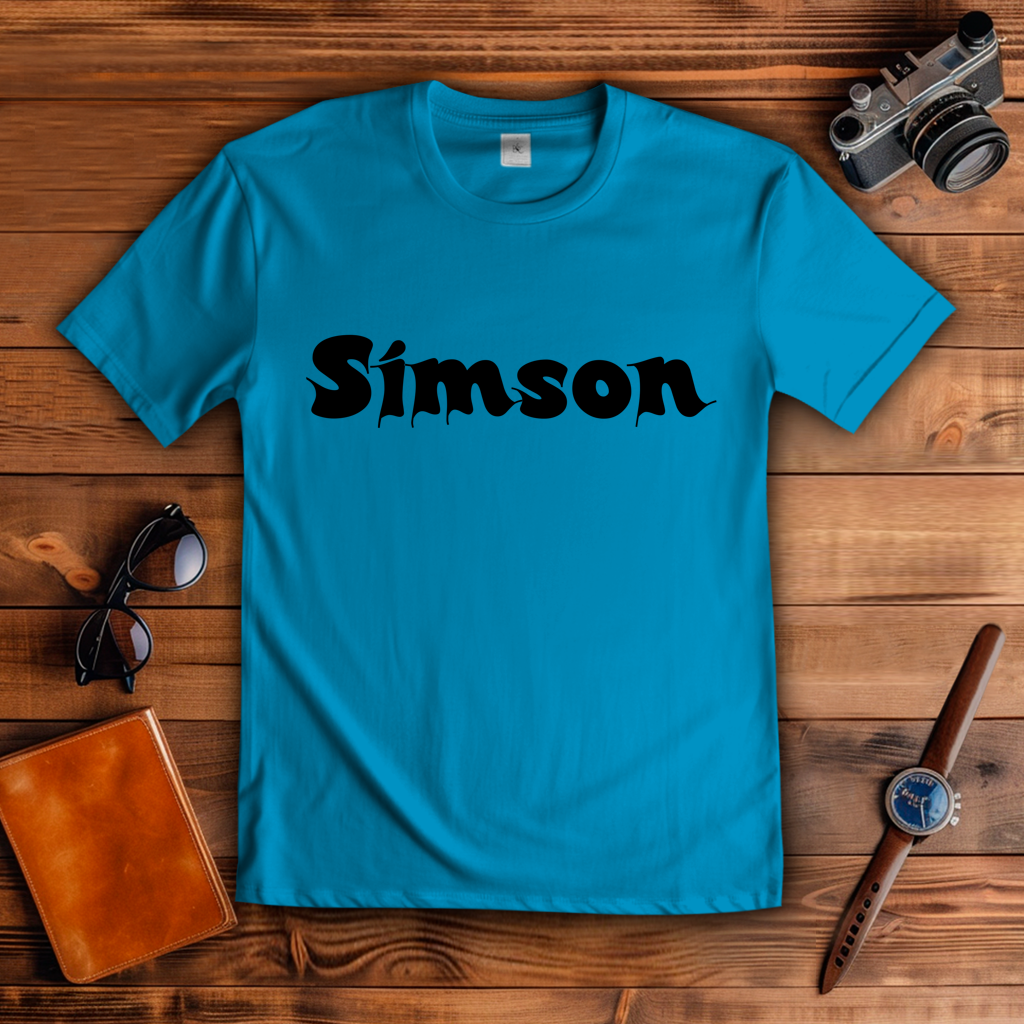 Herren T-Shirt Zwei Hände, zwei Takte – Simson-Beat