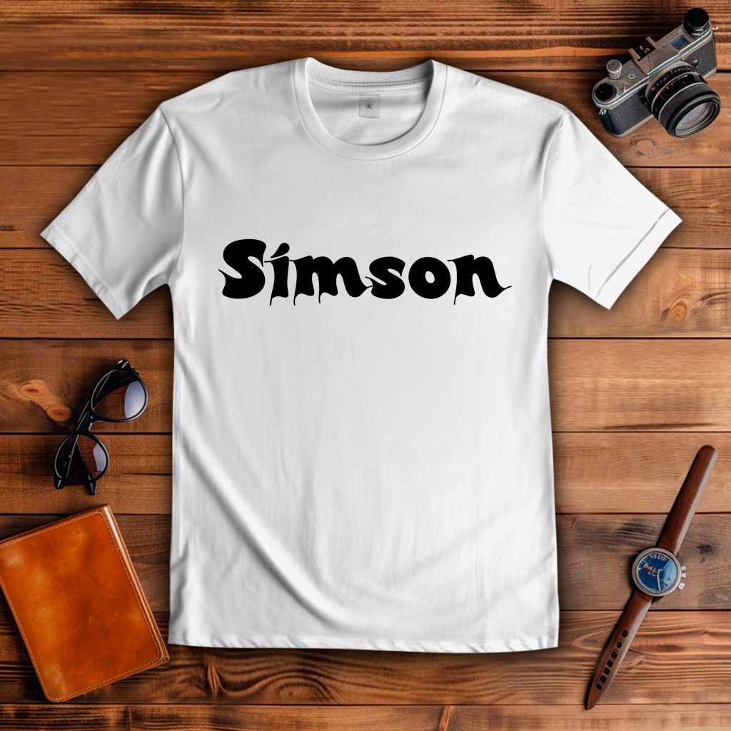 Herren T-Shirt Zwei Hände, zwei Takte – Simson-Beat