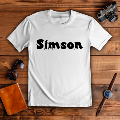 Herren T-Shirt Zwei Hände, zwei Takte – Simson-Beat