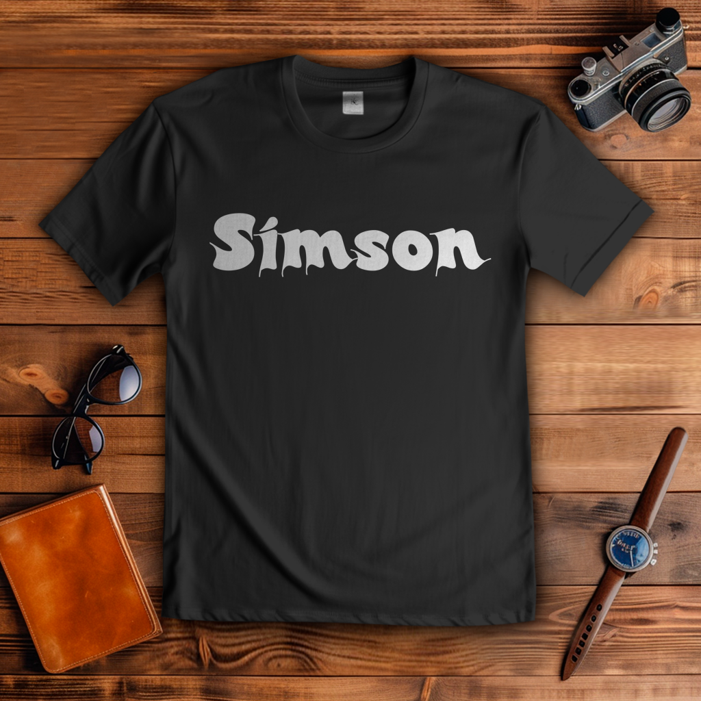 Herren T-Shirt Zwei Hände, zwei Takte – Simson-Beat