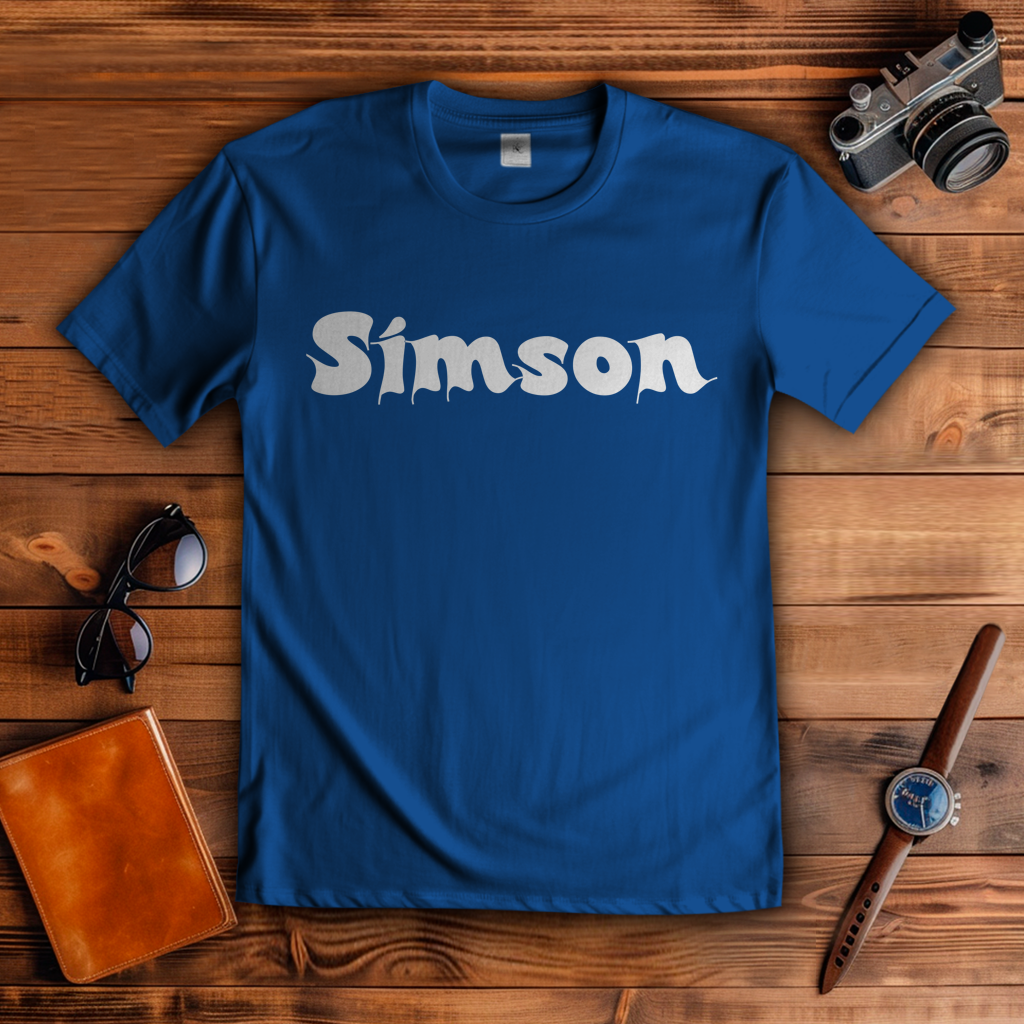 Herren T-Shirt Zwei Hände, zwei Takte – Simson-Beat