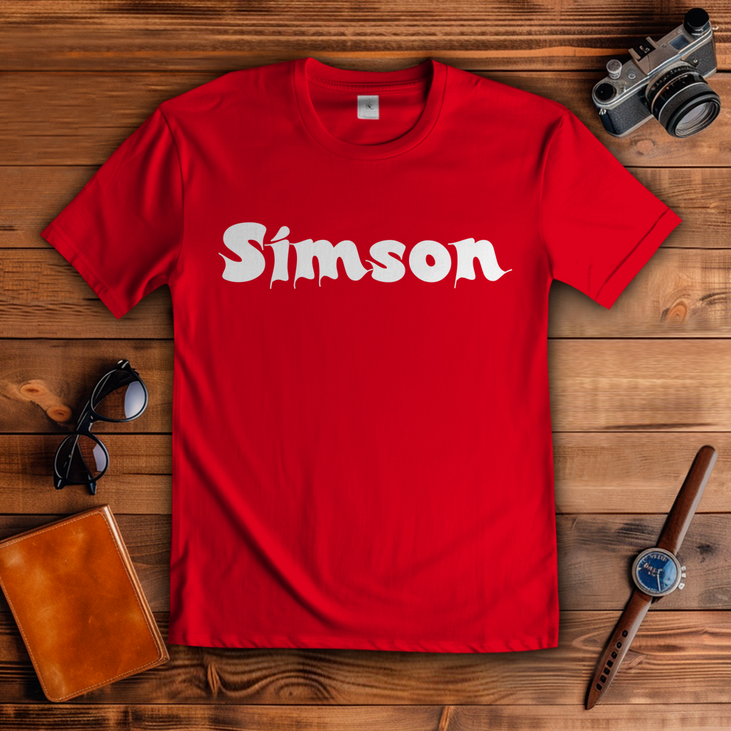 Herren T-Shirt Zwei Hände, zwei Takte – Simson-Beat