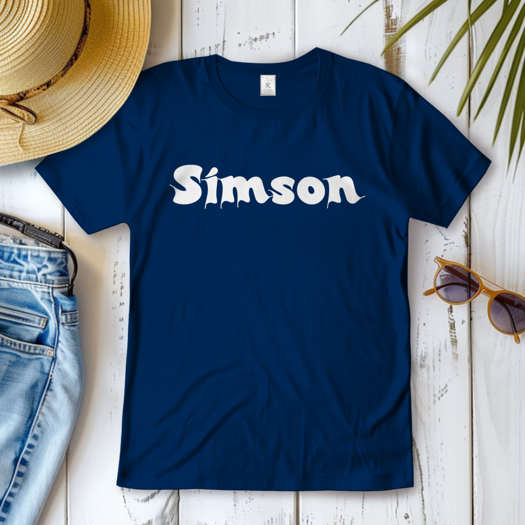Damen T-Shirt Zwei Hände, zwei Takte – Simson-Beat