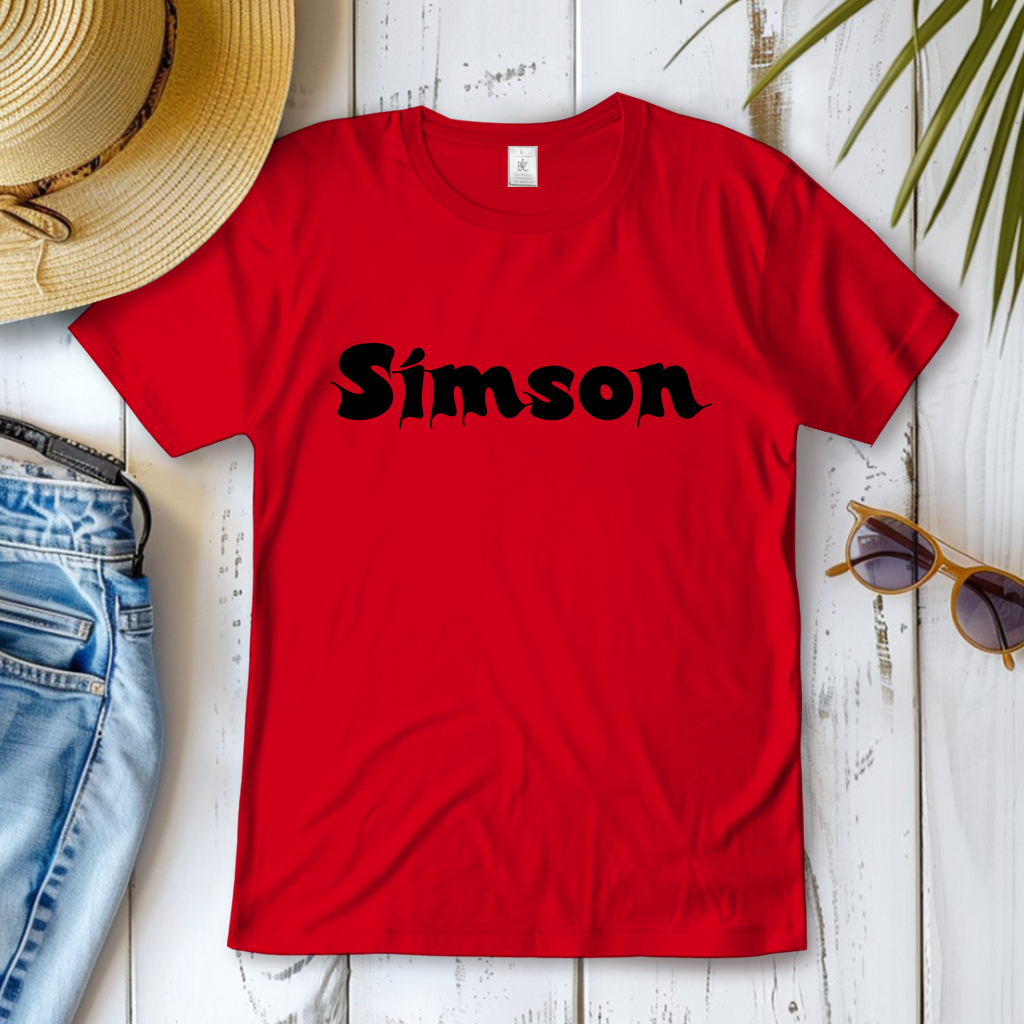 Damen T-Shirt Zwei Hände, zwei Takte – Simson-Beat