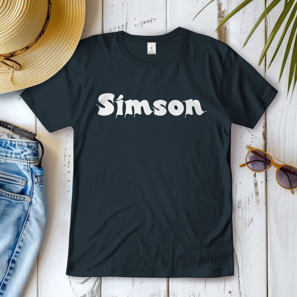 Damen T-Shirt Zwei Hände, zwei Takte – Simson-Beat