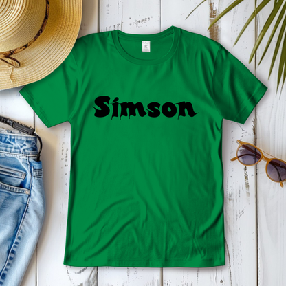 Damen T-Shirt Zwei Hände, zwei Takte – Simson-Beat