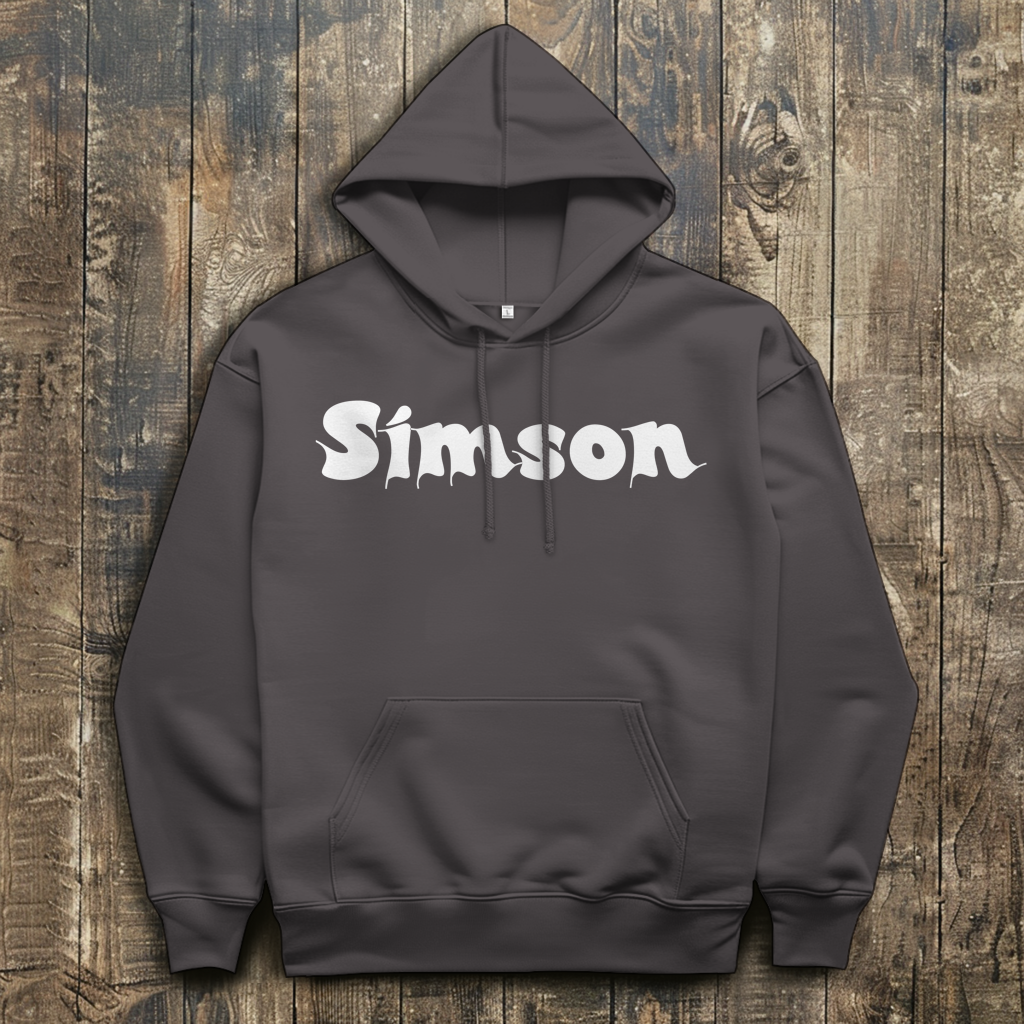 Herren Hoodie Zwei Hände, zwei Takte – Simson-Beat