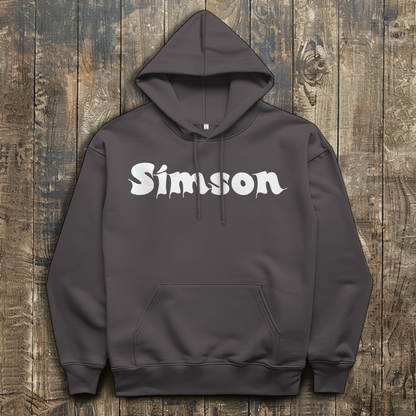 Herren Hoodie Zwei Hände, zwei Takte – Simson-Beat