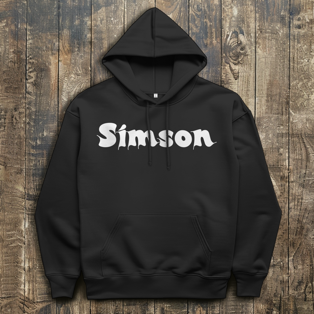 Herren Hoodie Zwei Hände, zwei Takte – Simson-Beat