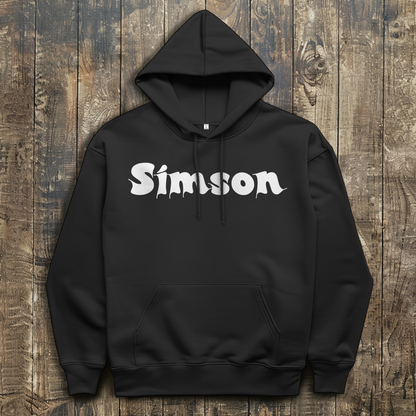 Herren Hoodie Zwei Hände, zwei Takte – Simson-Beat