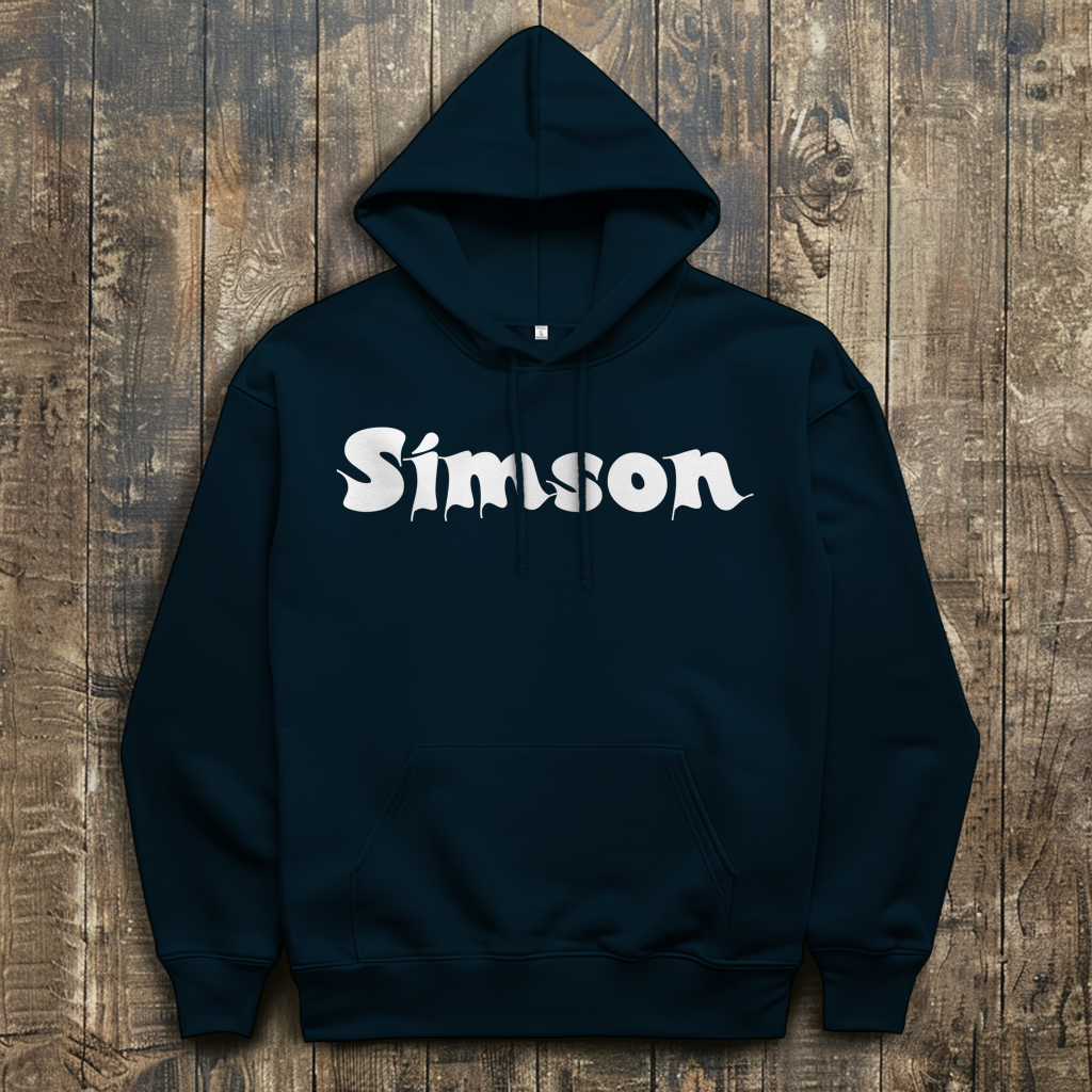 Herren Hoodie Zwei Hände, zwei Takte – Simson-Beat