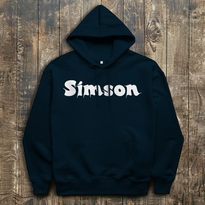 Herren Hoodie Zwei Hände, zwei Takte – Simson-Beat