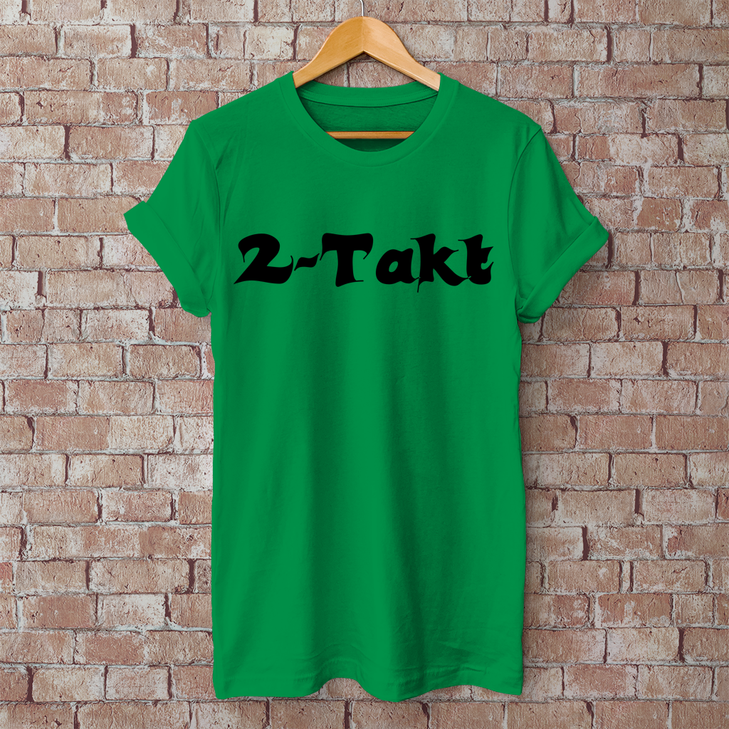 Herren T-Shirt 2-Takt – Wenn du es riechst, war ich schon weg