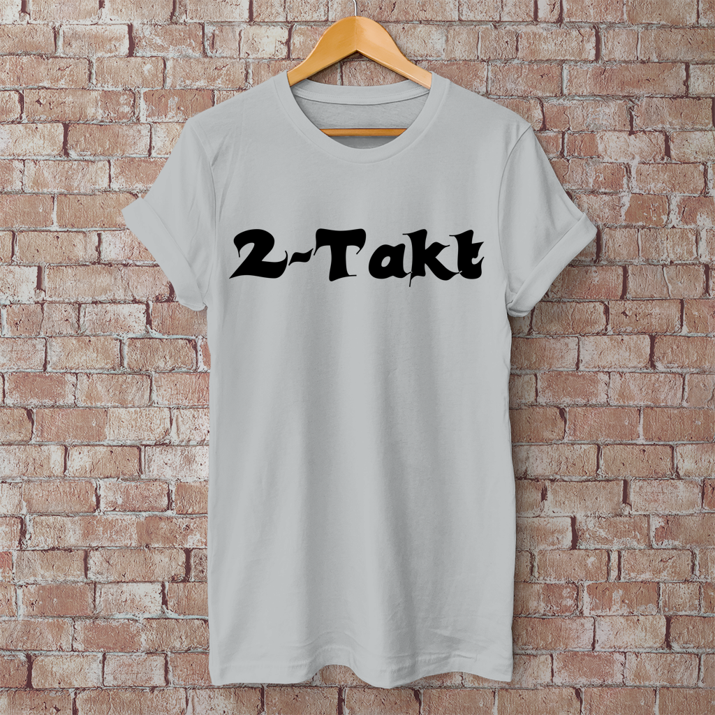 Herren T-Shirt 2-Takt – Wenn du es riechst, war ich schon weg