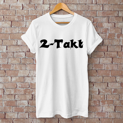 Herren T-Shirt 2-Takt – Wenn du es riechst, war ich schon weg