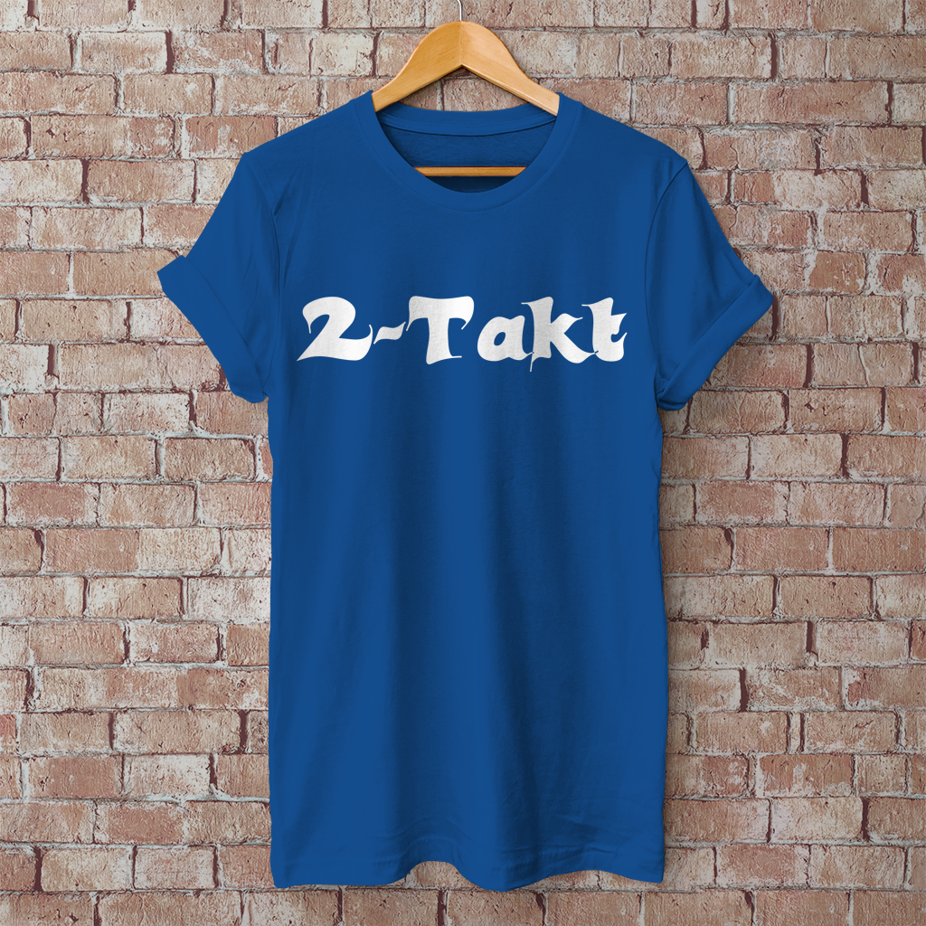 Herren T-Shirt 2-Takt – Wenn du es riechst, war ich schon weg