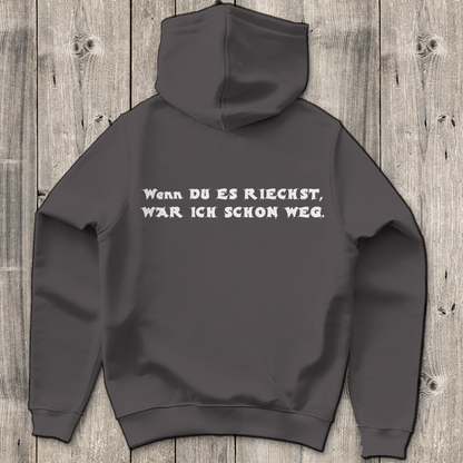 Herren Hoodie 2-Takt – Wenn du es riechst, war ich schon weg
