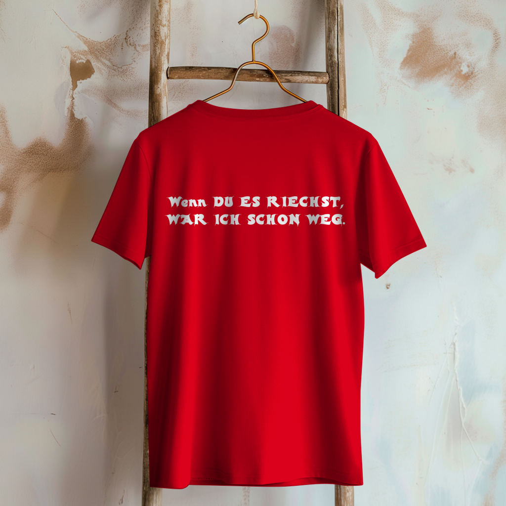 Damen T-Shirt 2-Takt – Wenn du es riechst, war ich schon weg