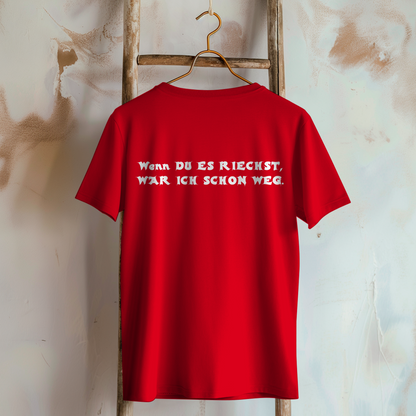 Damen T-Shirt 2-Takt – Wenn du es riechst, war ich schon weg