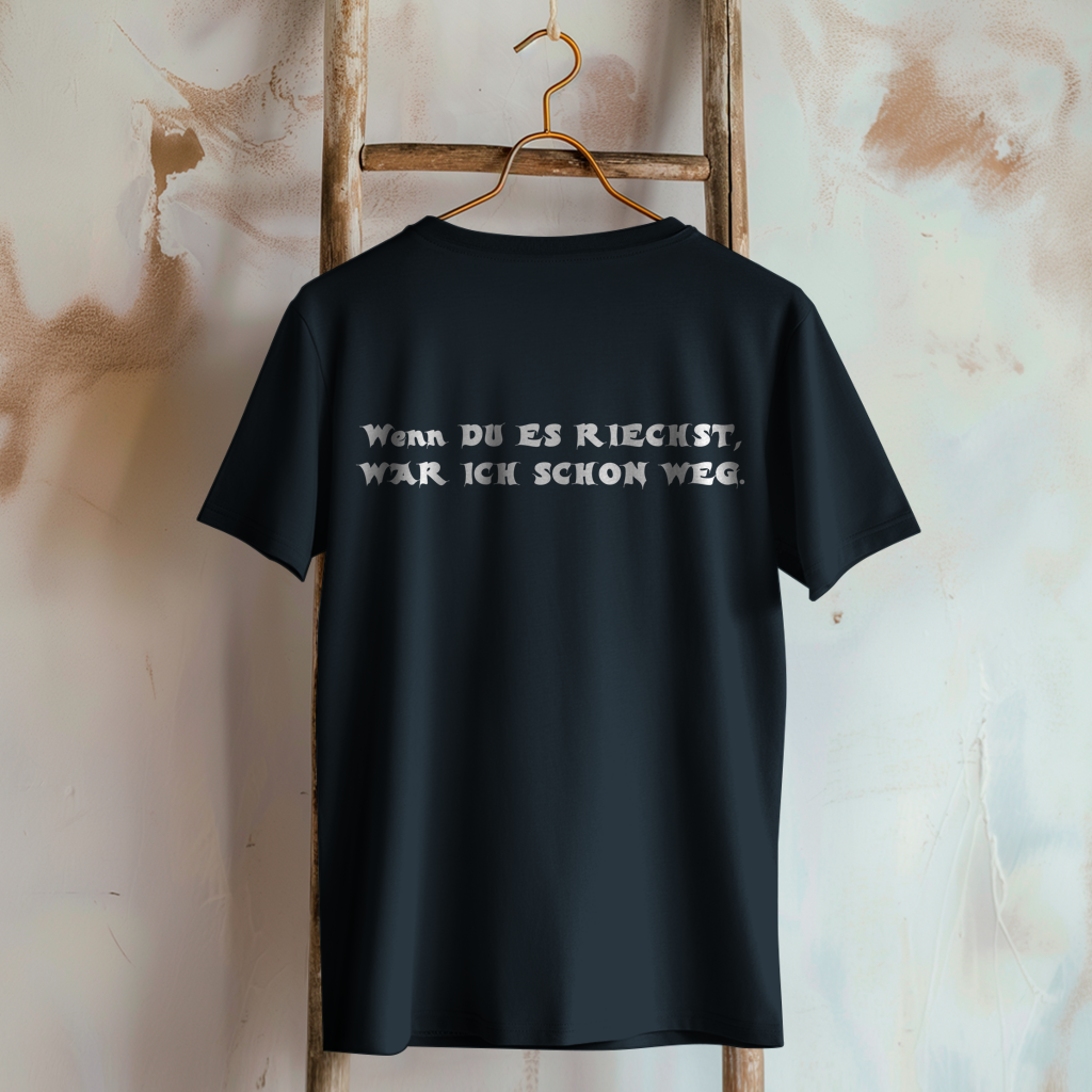 Damen T-Shirt 2-Takt – Wenn du es riechst, war ich schon weg