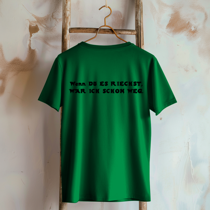 Damen T-Shirt 2-Takt – Wenn du es riechst, war ich schon weg