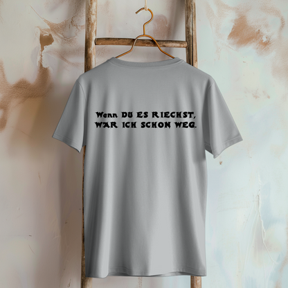 Damen T-Shirt 2-Takt – Wenn du es riechst, war ich schon weg