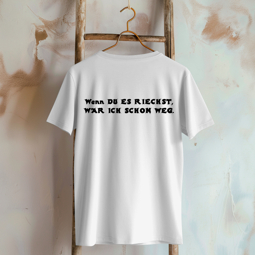 Damen T-Shirt 2-Takt – Wenn du es riechst, war ich schon weg