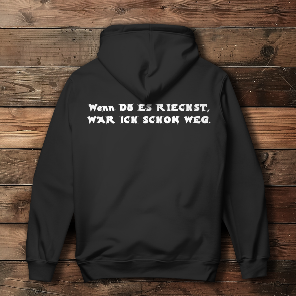 Damen Hoodie 2-Takt – Wenn du es riechst, war ich schon weg