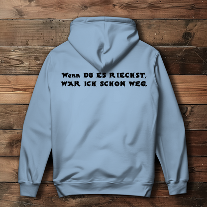 Damen Hoodie 2-Takt – Wenn du es riechst, war ich schon weg