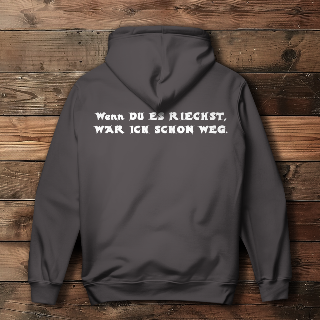 Damen Hoodie 2-Takt – Wenn du es riechst, war ich schon weg