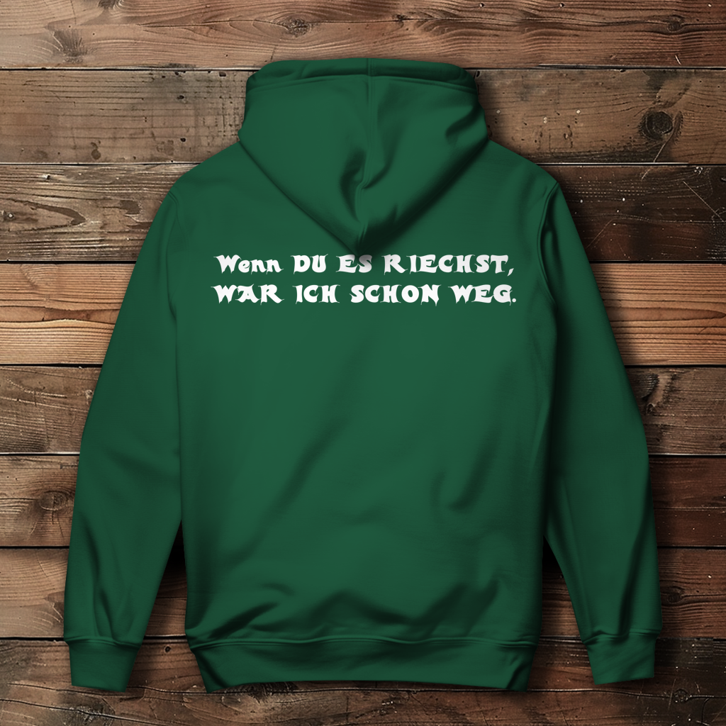 Damen Hoodie 2-Takt – Wenn du es riechst, war ich schon weg