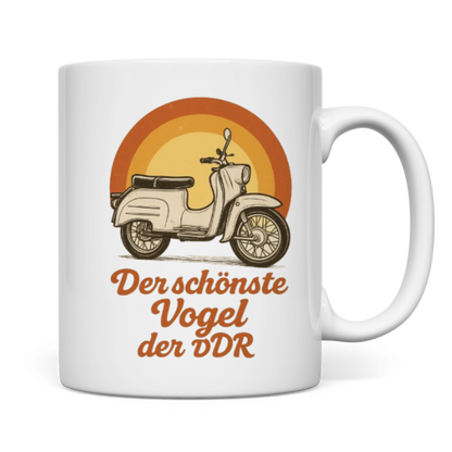 Tasse Der schönste Vogel der DDR