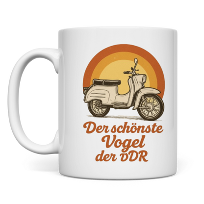 Tasse Der schönste Vogel der DDR