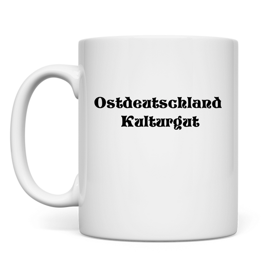 Ostdeutschland Kulturgut Tasse