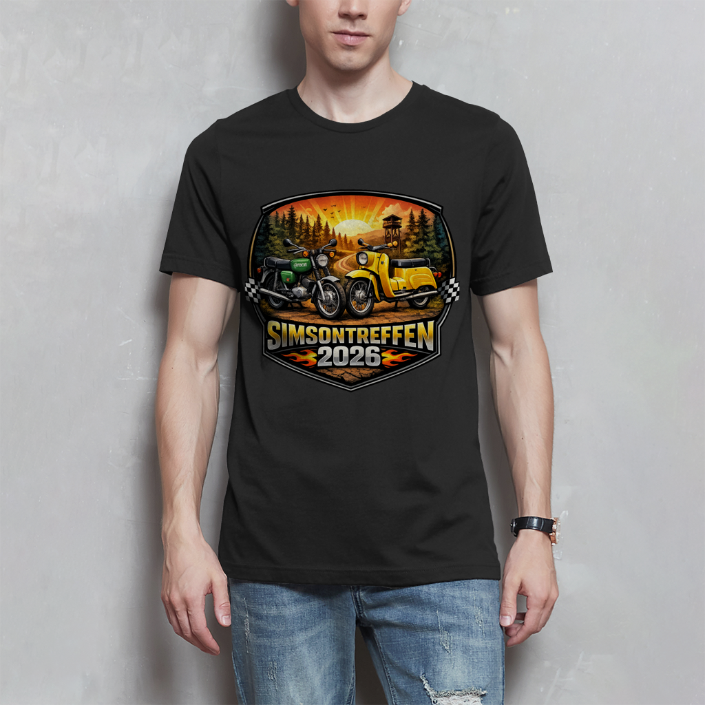 Herren T-Shirt Simson Treffen 2026