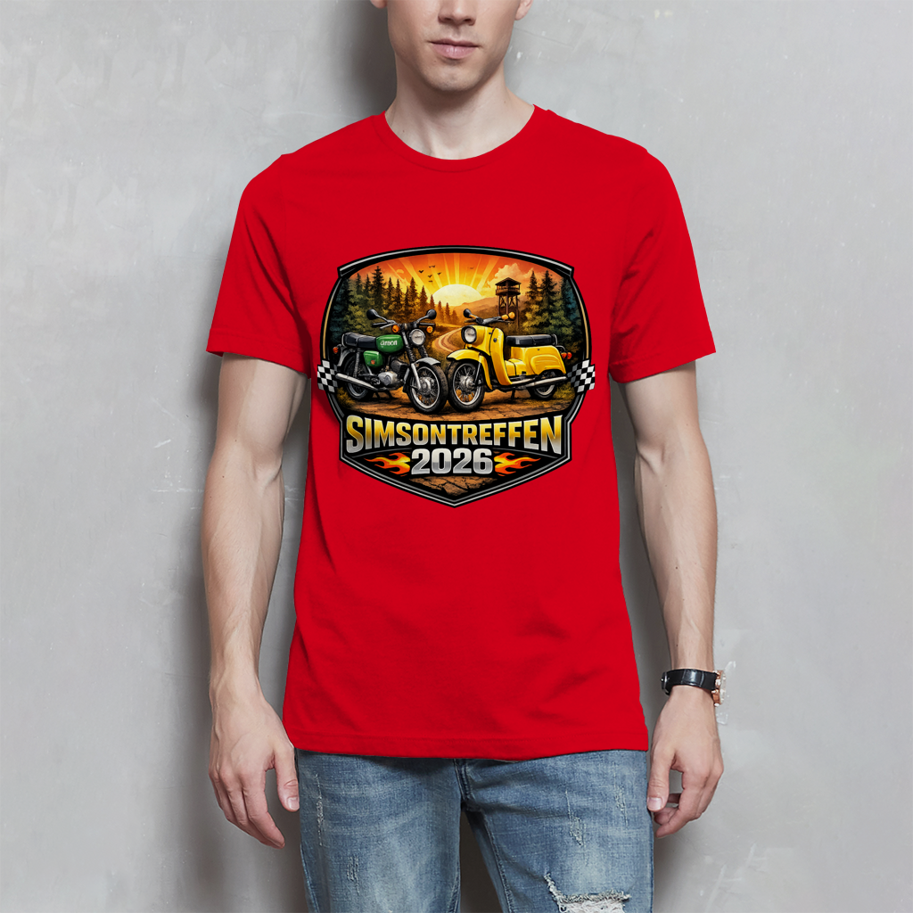 Herren T-Shirt Simson Treffen 2026